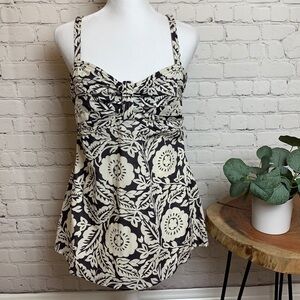 Soft Surroundings Floral Tank Blouse